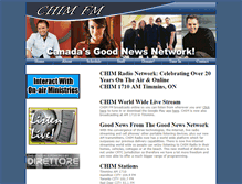 Tablet Screenshot of chimfm.com